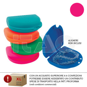 Retainer box fucsia 10pz.