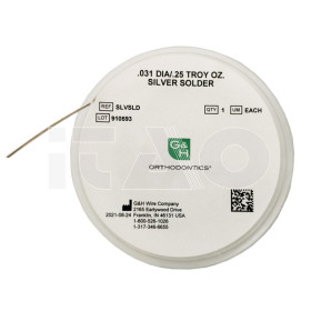 Lega argento per saldare Ø 0,79mm 7,77gr. 1,83m 1pz