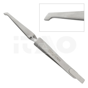 Pinzetta per Brackets punte medie con posizionatore 1 pz.