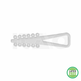 Legature Elastiche Bambino-Ties Ø .120" trasparenti  1008pz.