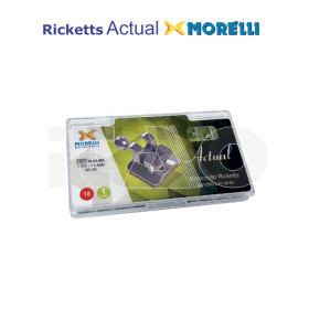 Brackets DB Ricketts Actual .018" 1 caso g/can/pre 20 pz.