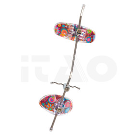 Maschera dinamica regolabile flowers 1pz.