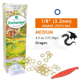 Elastici intraorali Enchanted 1/8 (3.2mm) Medium 4.5oz...