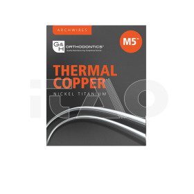 Archi M5 Thermal Copper NiTi EFII inf. .016x.025  25pz.