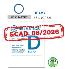 Elastici intra Relastics SENZA LATTICE 5/16 Heavy 4.5oz...