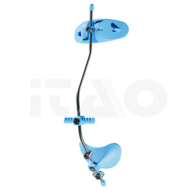 Maschera Petit Azzurra regolabile 1pz.