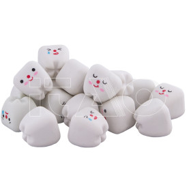 Gomme Molari con faccine gadget odontoiatrico 72 pz.