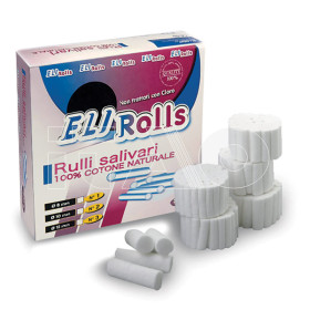 Rulli di cotone salivari Ø 8mm Nº1 300gr
