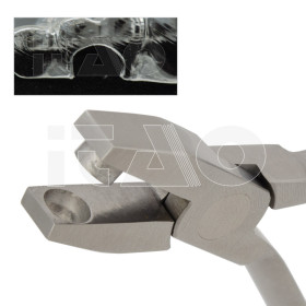 Tronchese per aligners hole per bottoni e accessori 1 pz.