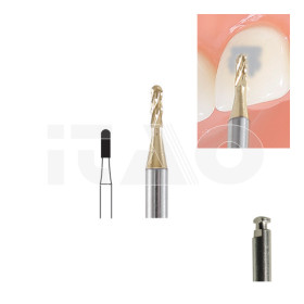 Frese Tungsteno Nitruro di Titanio rimuovi adesivo 4,2mm...