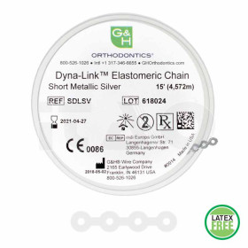 Catenelle elast. Dyna-Link .026' trasparenti lunghe  4,5mt.