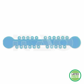 Legature Elastiche Versa-Tie Ø .120" blu sky chiaro 1012pz.