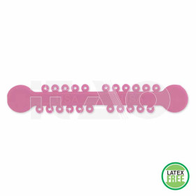 Legature Elastiche Versa-Tie Ø .120" rosa  1012pz.